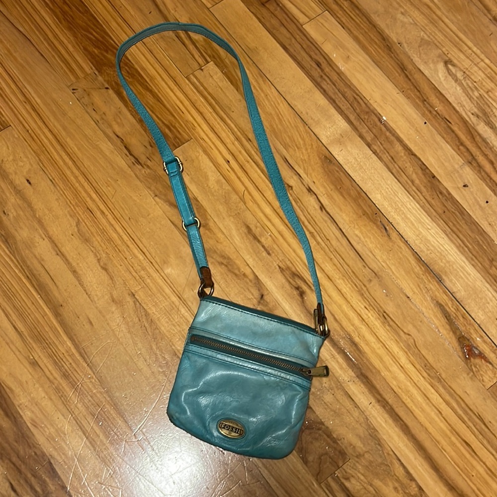 Authentic Fossil boho sling bag